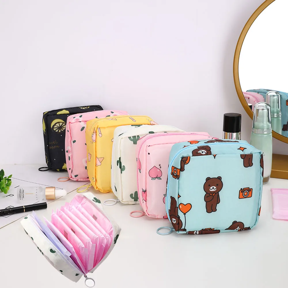 1 шт., портативная гигиеническая сумка для хранения тампонов
1 шт., портативная гигиеническая сумка для хранения тампонов