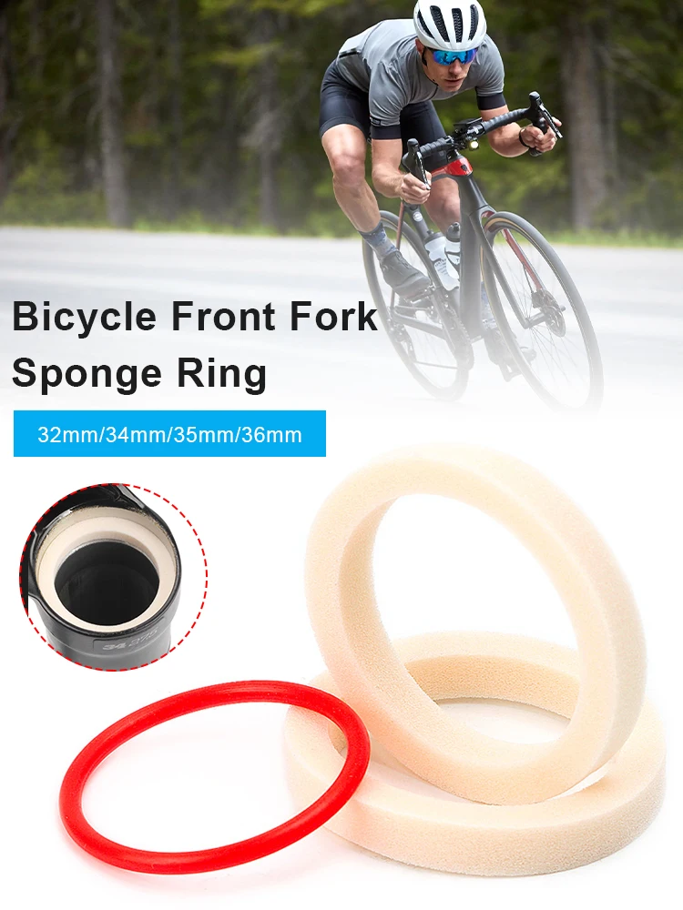 2Pcs Bicycle Front Fork Sponge Ring Cycling Sponge Ring Oil Sealed Foam For Bicycle Front Fork 32/34/35/36mm Accessories
2Pcs Bicycle Front Fork Sponge Ring Cycling Sponge Ring Oil Sealed Foam For Bicycle Front Fork 32/34/35/36mm Accessories