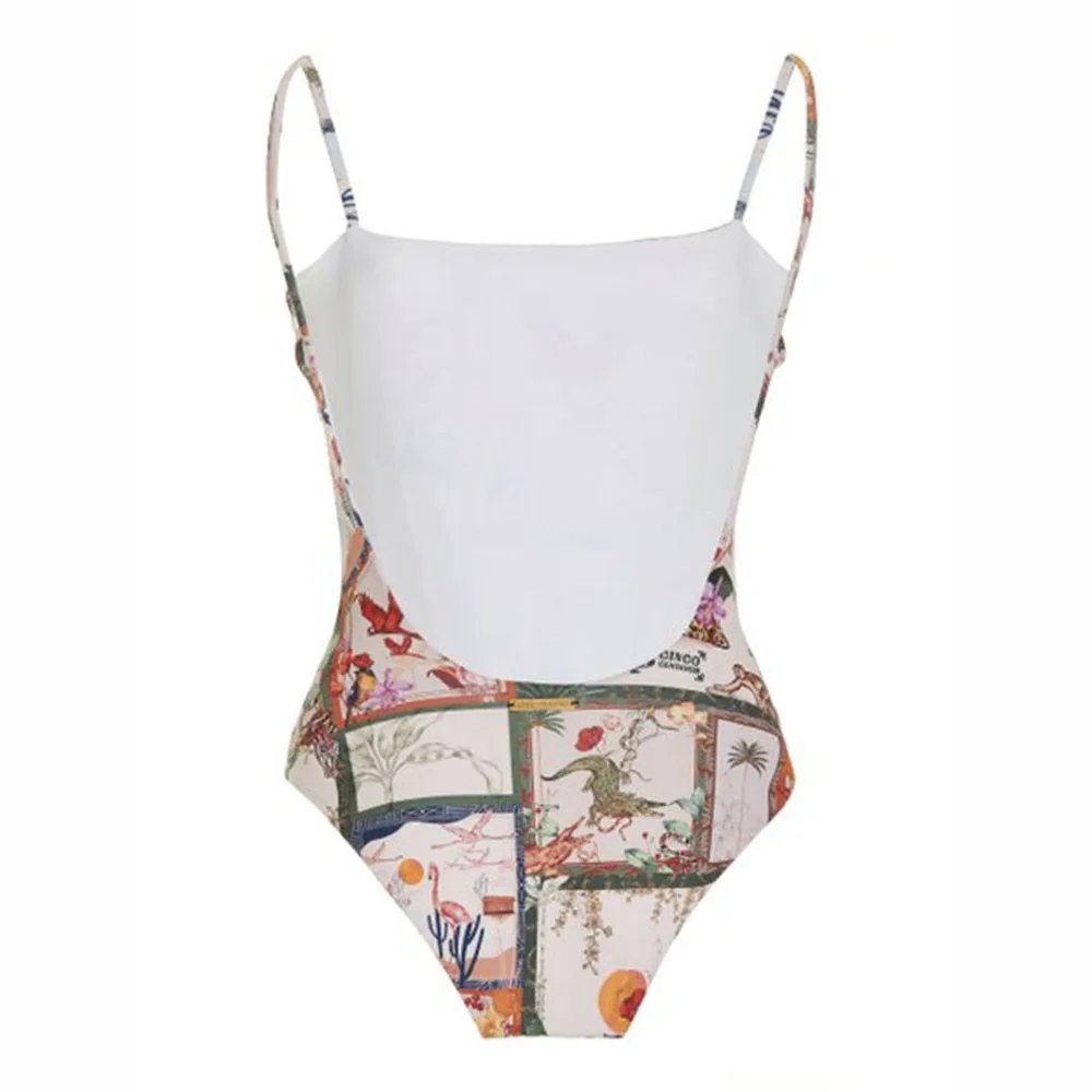 Print One-Piece Swimsuit Backless Body Woman Swimsuit One Piece Bathing Suit Women Beachwear
Print One-Piece Swimsuit Backless Body Woman Swimsuit One Piece Bathing Suit Women Beachwear