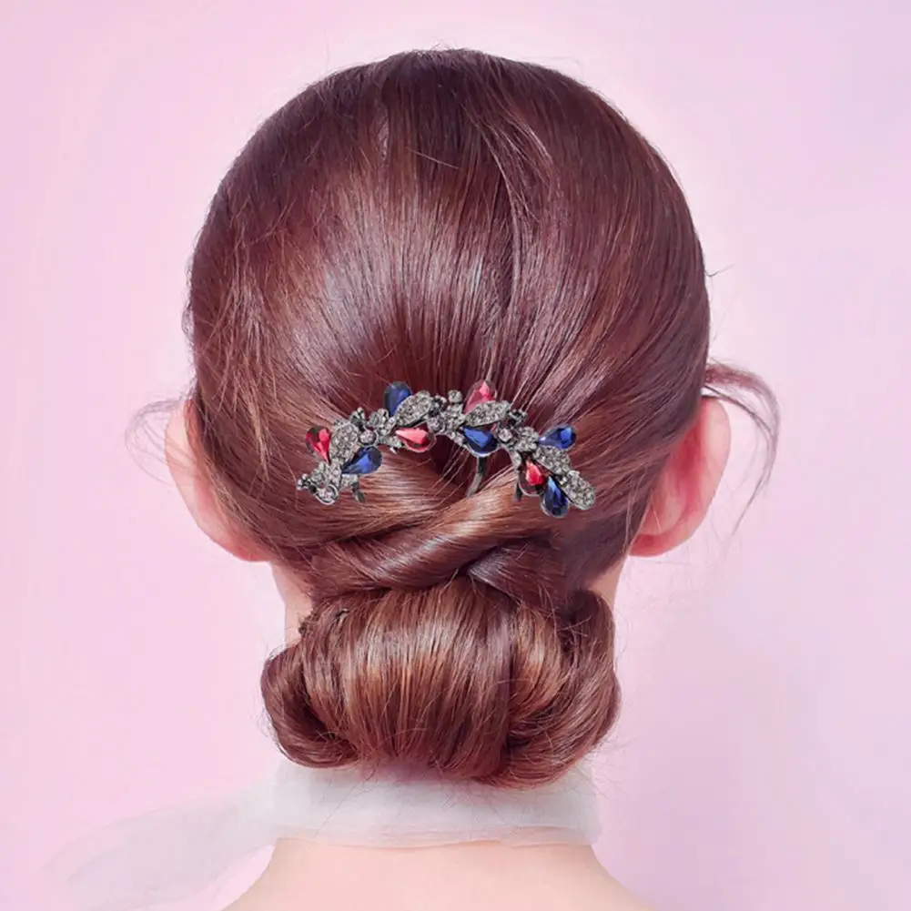 Headwear Classic Bridal Wedding Rhinestone Peacock Hairpin Headdress Hair Fork Sturdy Styling Tool
Headwear Classic Bridal Wedding Rhinestone Peacock Hairpin Headdress Hair Fork Sturdy Styling Tool