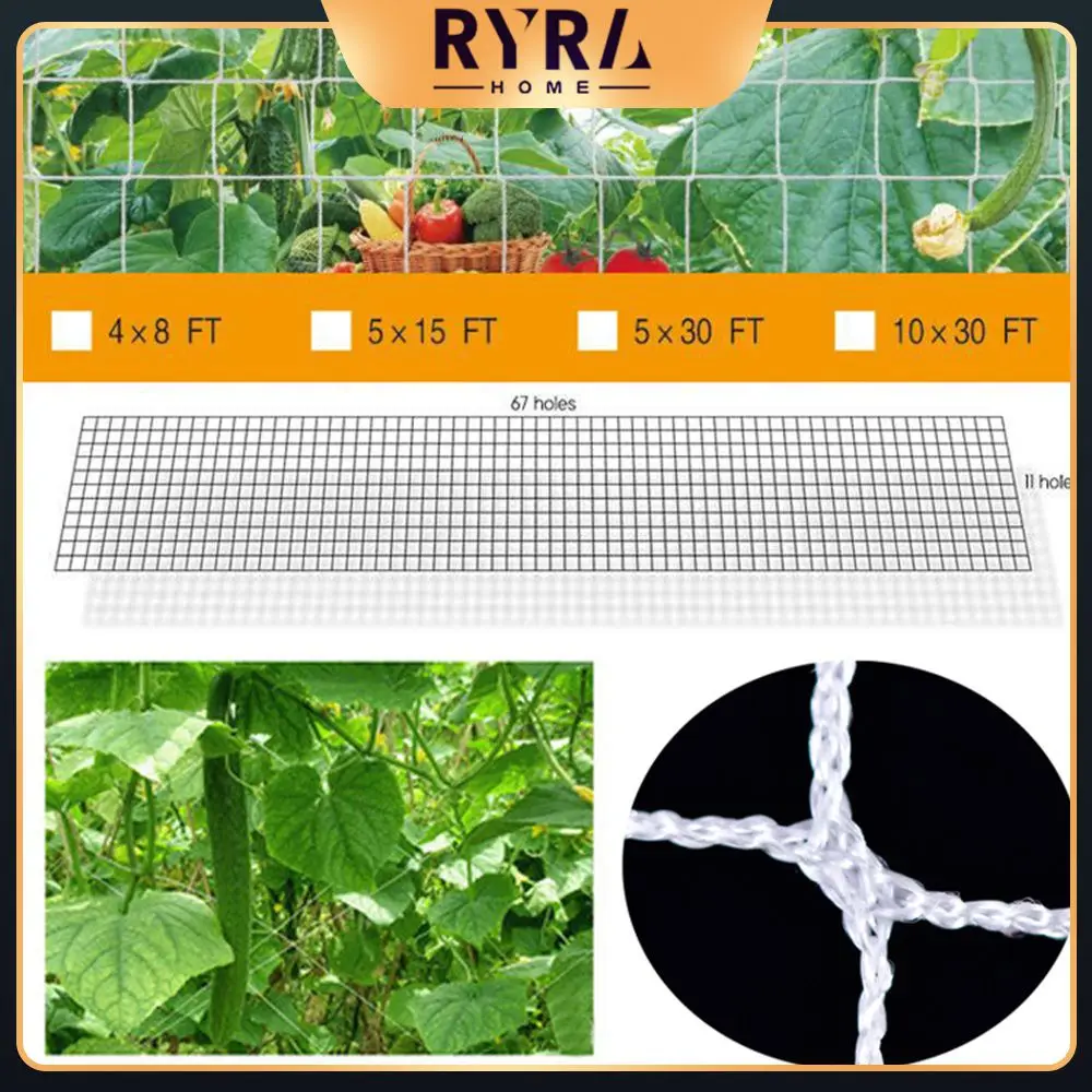 Extra Strong Anti Bird Net Nylon Garden Netting Mesh For Fruit Crop Plant Tree Reusable Protection Covers Against Bird Deer
Extra Strong Anti Bird Net Nylon Garden Netting Mesh For Fruit Crop Plant Tree Reusable Protection Covers Against Bird Deer