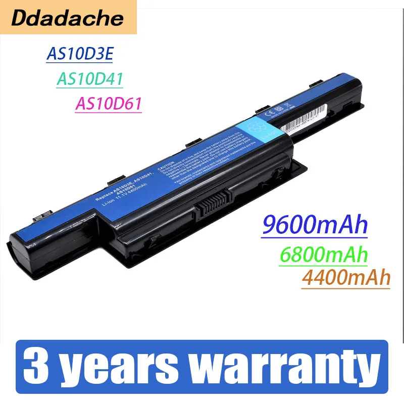 Battery for Acer Aspire AS10D31 AS10D81 V3-571G V3-771g AS10D51 AS10D61 AS10D71 AS10D75 5741 5742 5750 5551G 5560G 5741G 5750G
Battery for Acer Aspire AS10D31 AS10D81 V3-571G V3-771g AS10D51 AS10D61 AS10D71 AS10D75 5741 5742 5750 5551G 5560G 5741G 5750G