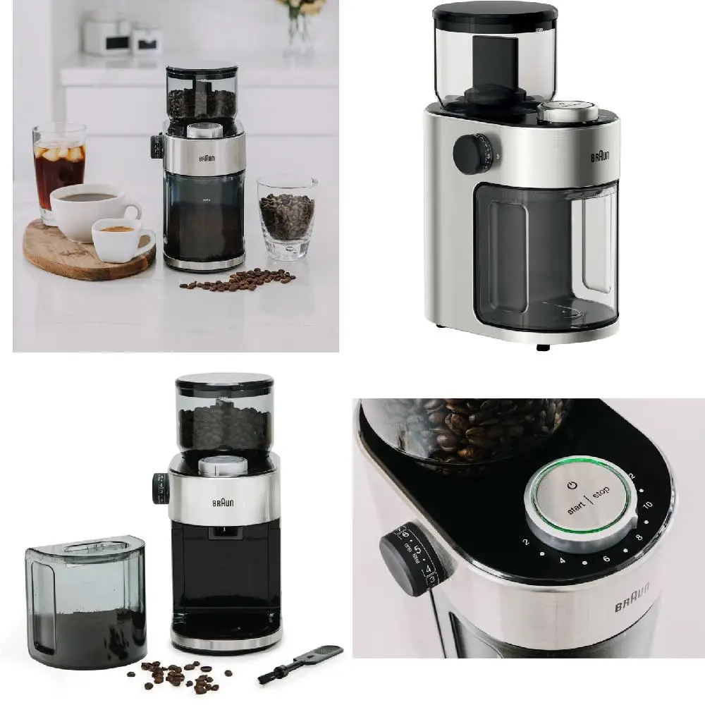 Highly Effective Burr Coffee Grinder - Smooth, Adjustable and Durable Grinding Performance.
Highly Effective Burr Coffee Grinder - Smooth, Adjustable and Durable Grinding Performance.