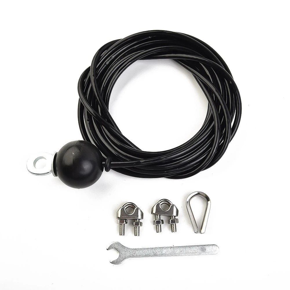 2.5M Adjustable Gym Cable Wire Rope Pulley Machine System Heavy Duty Wirerope Home Gym Pull Down LAT Lift Pulley Bodybuilding
2.5M Adjustable Gym Cable Wire Rope Pulley Machine System Heavy Duty Wirerope Home Gym Pull Down LAT Lift Pulley Bodybuilding