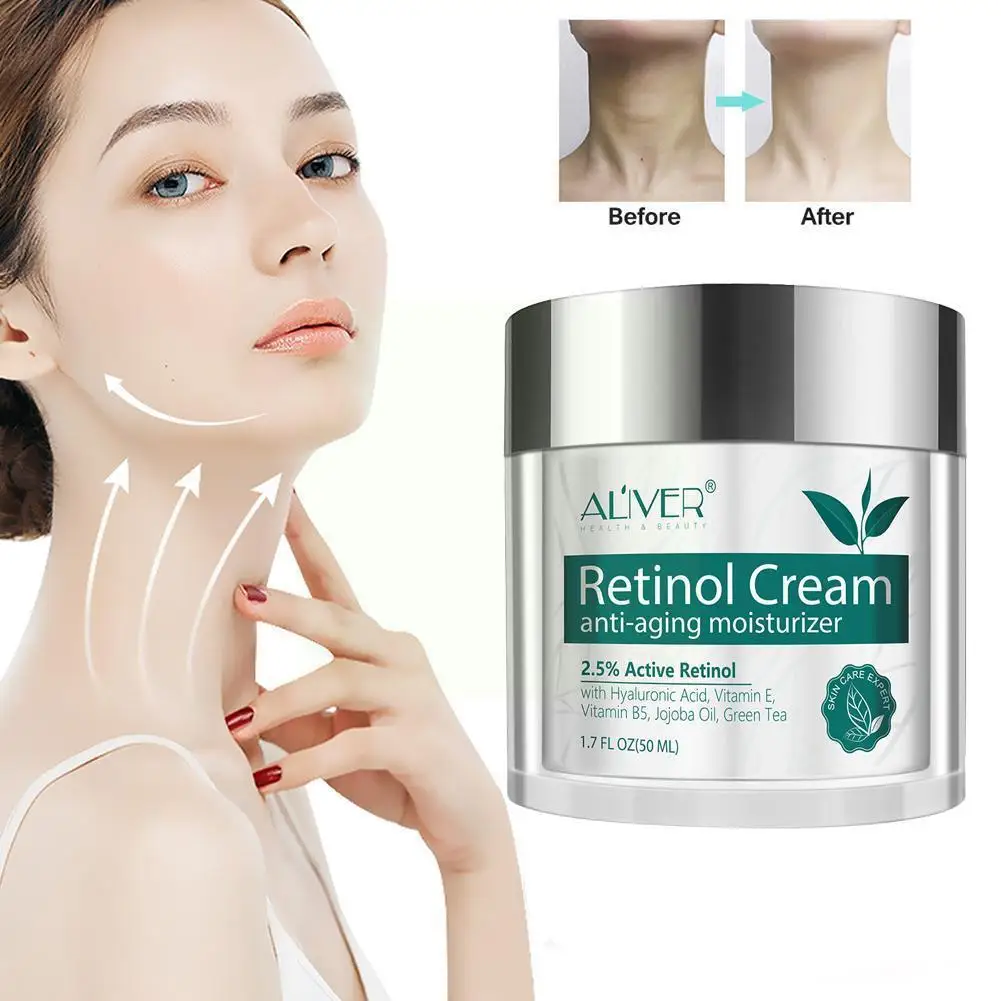 50ml Retinol Hyaluronic Acid Vitamin A Anti Moisturizing Hydrating Firm Skin Care And Lotion Nourishing Cream Cream T6a3
50ml Retinol Hyaluronic Acid Vitamin A Anti Moisturizing Hydrating Firm Skin Care And Lotion Nourishing Cream Cream T6a3