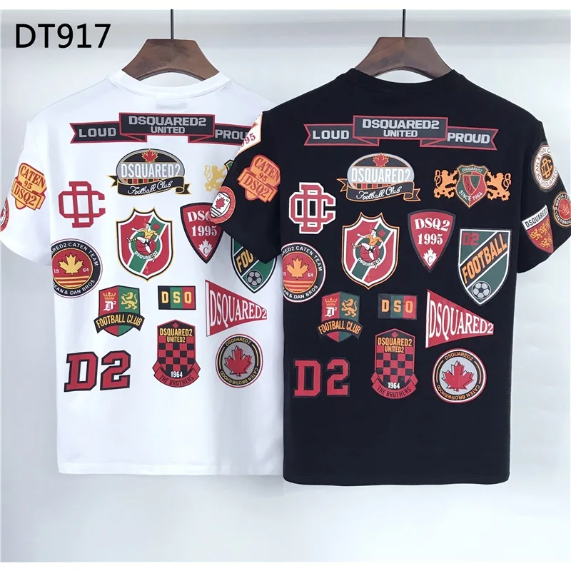 2021 New Men's Summer DSQUARED2 Casual T-Shirt Male Brand Clothing 1995 caten printed Streetwear trendy tees D2 tops m-3xl
2021 New Men's Summer DSQUARED2 Casual T-Shirt Male Brand Clothing 1995 caten printed Streetwear trendy tees D2 tops m-3xl