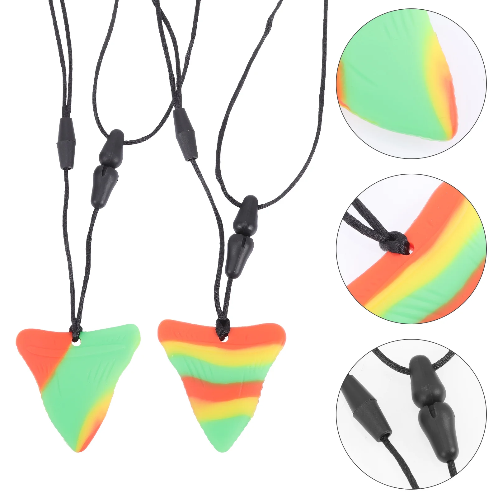 2 Pcs Shark Teether Toy Newborn Teething Necklace Toys Anti-eating Hands Chewy Sensory Baby Silicone Silica Gel
2 Pcs Shark Teether Toy Newborn Teething Necklace Toys Anti-eating Hands Chewy Sensory Baby Silicone Silica Gel