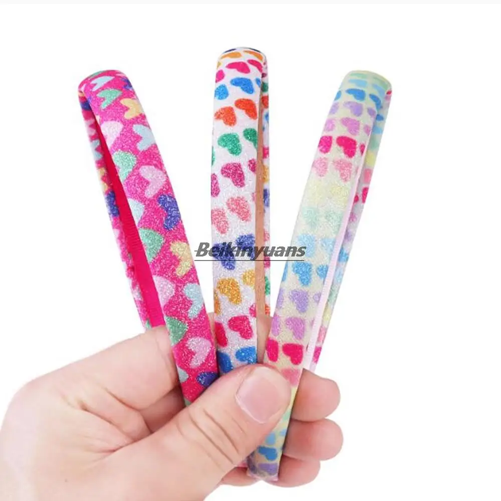 Best selling glitter hairband gradient color love wide-brimmed cloth card online celebrity cartoon hair accessories
Best selling glitter hairband gradient color love wide-brimmed cloth card online celebrity cartoon hair accessories