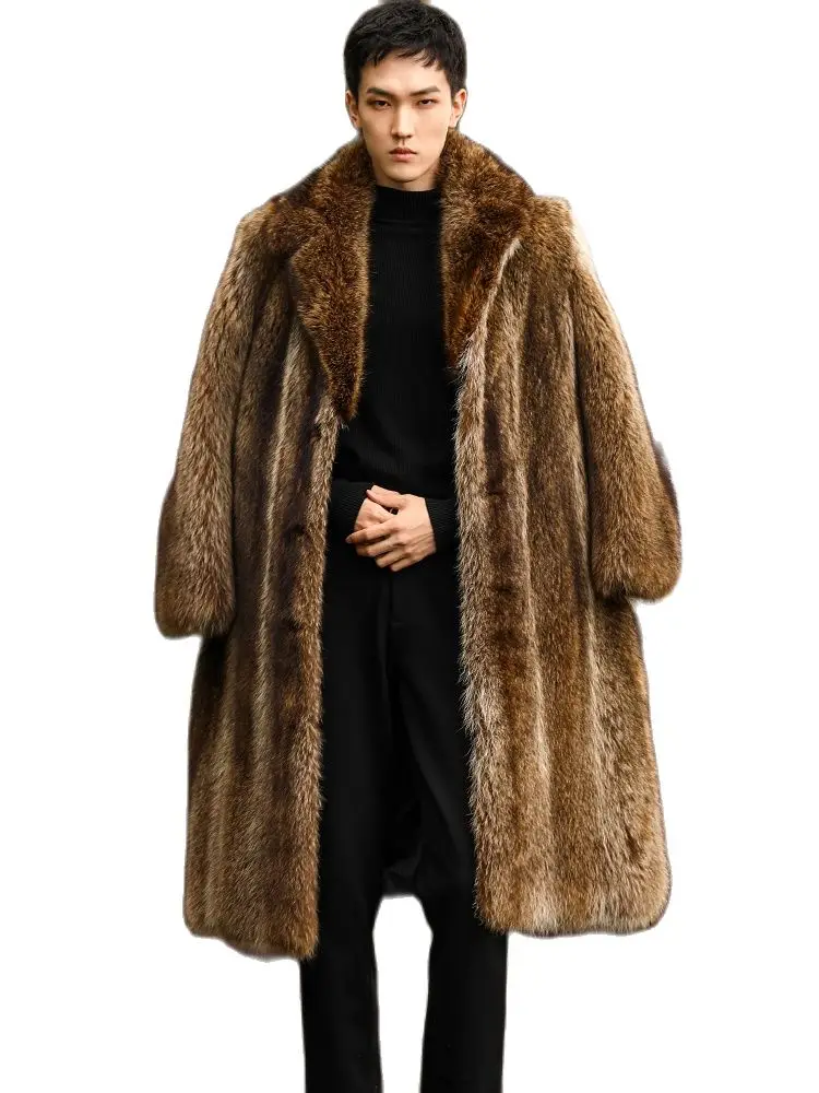 Fangtai 2023 Winter Warm Luxury New Natural Real Raccoonfur Coat Men Fashion Winter Man Jacket Plus Size Coyote Coat Vest Men
Fangtai 2023 Winter Warm Luxury New Natural Real Raccoonfur Coat Men Fashion Winter Man Jacket Plus Size Coyote Coat Vest Men