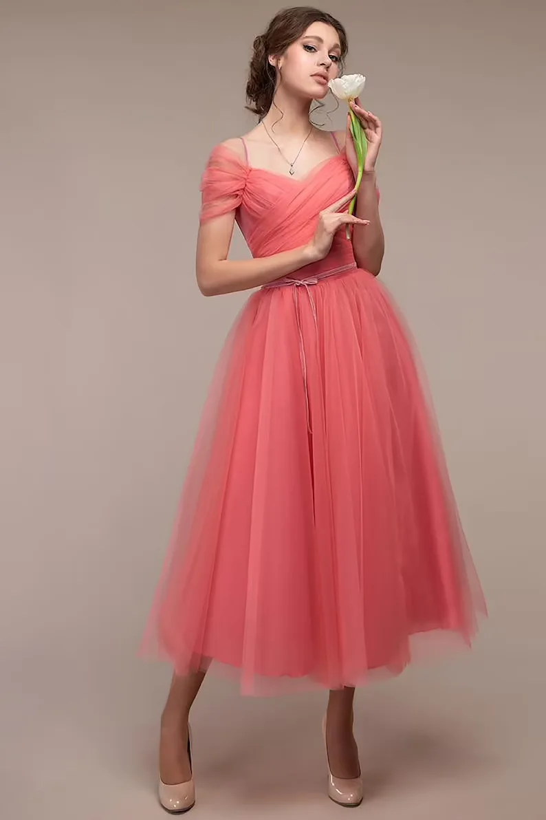 Wedding Bridesmaid Dress Party Evening Long New Mesh Women's Dress Sexy Off Neck Strap Short Sleeve Solid Color
Wedding Bridesmaid Dress Party Evening Long New Mesh Women's Dress Sexy Off Neck Strap Short Sleeve Solid Color