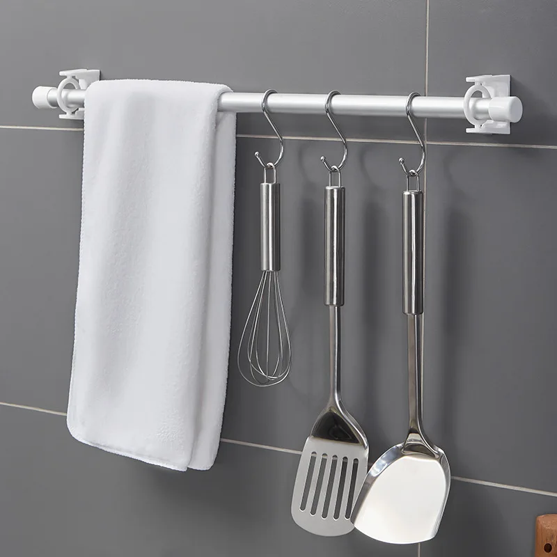 Revolving Round Hook Transparent Curtain Rod Hook Fixing Bracket Free of Perforating Shower Curtain Hanging Rod Ring Hooks
Revolving Round Hook Transparent Curtain Rod Hook Fixing Bracket Free of Perforating Shower Curtain Hanging Rod Ring Hooks