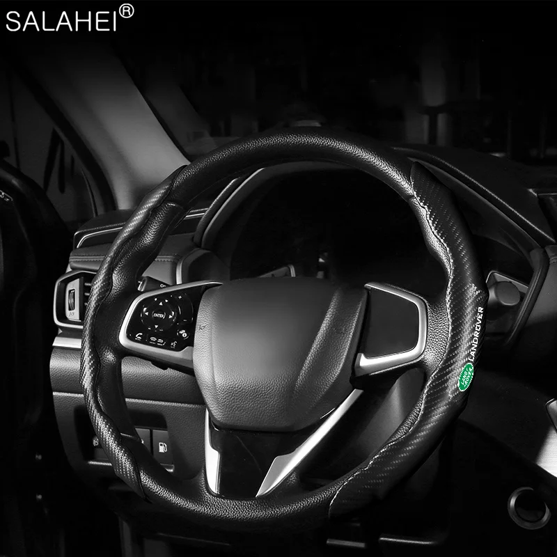 Car Styling Steering Wheel Cover Breathable Anti-Slip For Land Rover Discovery Evoque Sport SV Velar Vogue Range Rover Defender
Car Styling Steering Wheel Cover Breathable Anti-Slip For Land Rover Discovery Evoque Sport SV Velar Vogue Range Rover Defender