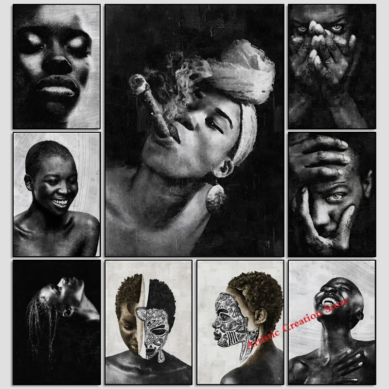 African American Art Posters Black Women Canvas Oil Painting Vintage Print Pictures for Nordic Living Room Wall Art Home Decor
African American Art Posters Black Women Canvas Oil Painting Vintage Print Pictures for Nordic Living Room Wall Art Home Decor