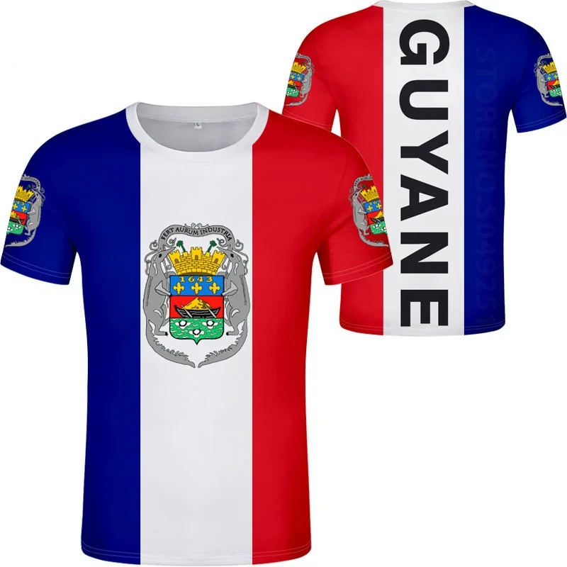 French GUIANA T Shirt Name Number Guf T-shirt Photo Logo Clothing Print Diy Free Custom Made Not Fade Not Cracked Tshirt Jersey
French GUIANA T Shirt Name Number Guf T-shirt Photo Logo Clothing Print Diy Free Custom Made Not Fade Not Cracked Tshirt Jersey
