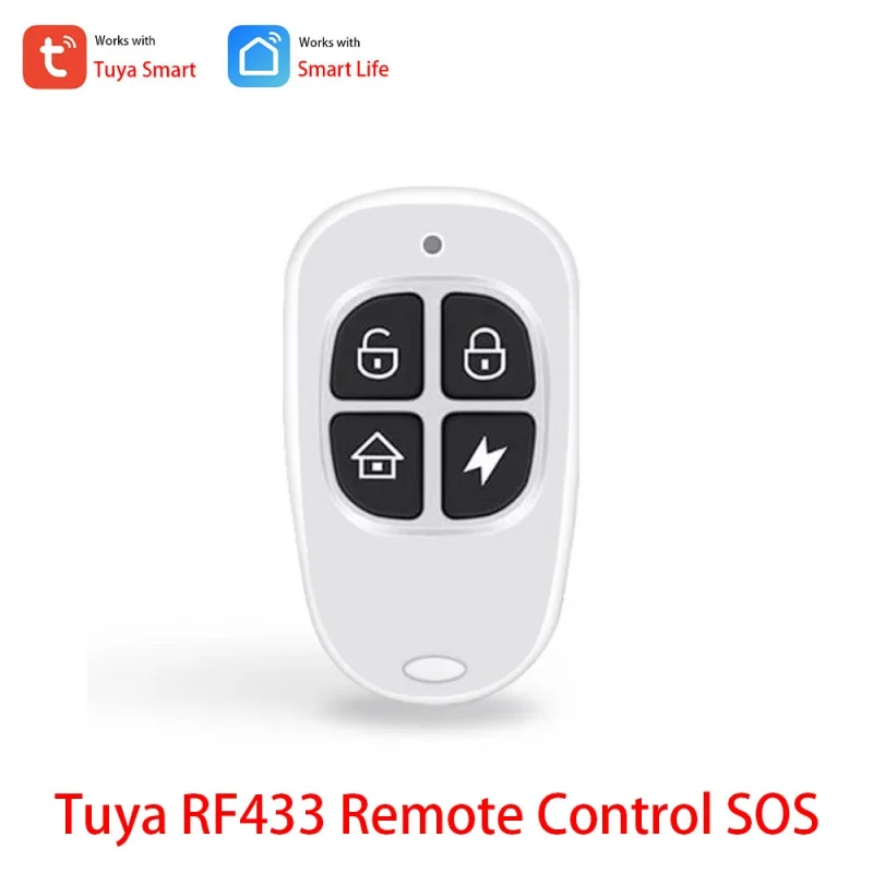 Умный пульт дистанционного управления Tuya RF433, дистанционное управление в четыре режима, для домашней системы безопасности, с функцией разбл...
Умный пульт дистанционного управления Tuya RF433, дистанционное управление в четыре режима, для домашней системы безопасности, с функцией разбл...