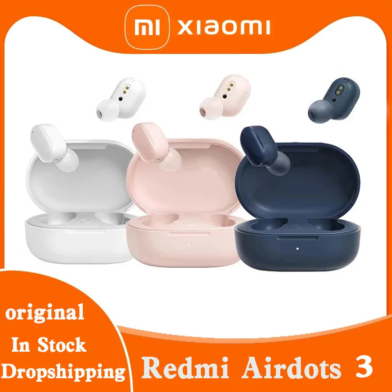 Оригинальные наушники Xiaomi Redmi Airdots 3, беспроводные наушники Tws, Bluetooth 5,2, игровая гарнитура с сенсорным управлением и микрофоном 
Оригинальные наушники Xiaomi Redmi Airdots 3, беспроводные наушники Tws, Bluetooth 5,2, игровая гарнитура с сенсорным управлением и микрофоном