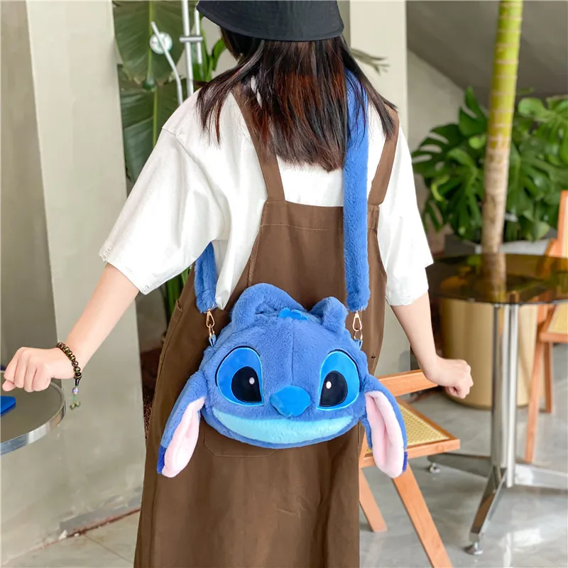 Lilo & Stitch Disney Kawaii Plush Messenger Bag for Girls Anime Toys Fashion Woman Handbag Cartoon Stitch Shoulder Bag Kids Gift
Lilo & Stitch Disney Kawaii Plush Messenger Bag for Girls Anime Toys Fashion Woman Handbag Cartoon Stitch Shoulder Bag Kids Gift