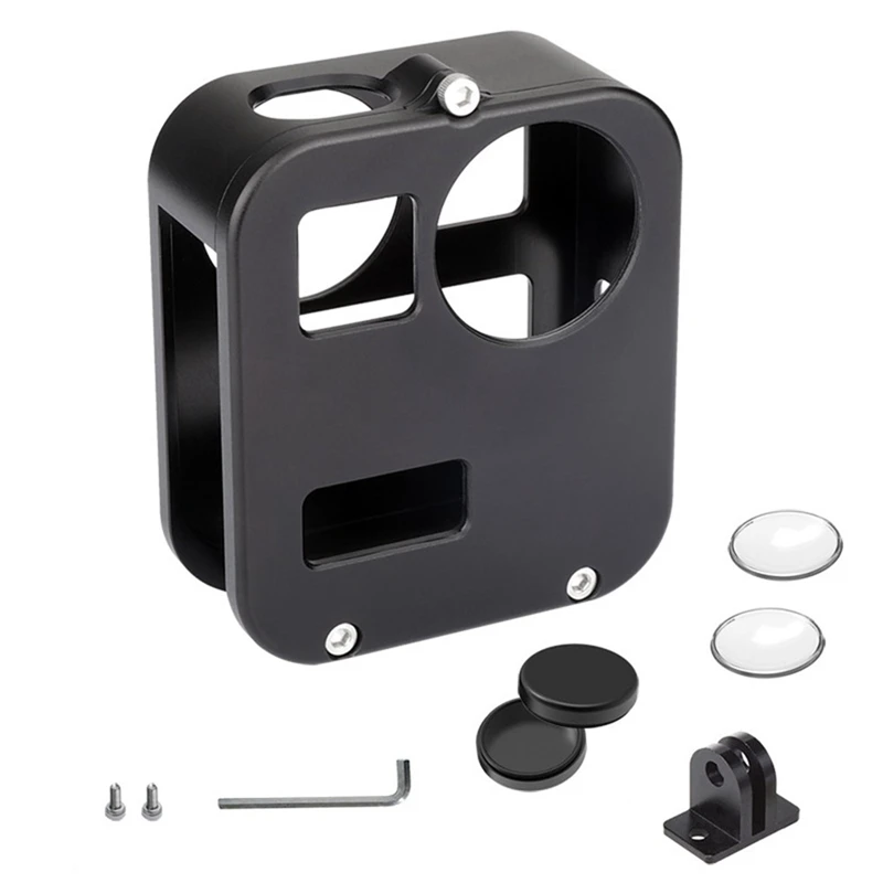 Aluminum Alloy Protective Case Housing Shell Metal Frame Cage for GoPro MAX Action Camera Accessories
Aluminum Alloy Protective Case Housing Shell Metal Frame Cage for GoPro MAX Action Camera Accessories