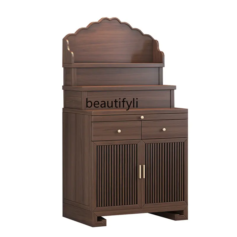 Solid Wood Tibetan Style Altar 3-Layer Buddha Shrine Household Incense Burner Table Worship Table Modern Minimalist Altar
Solid Wood Tibetan Style Altar 3-Layer Buddha Shrine Household Incense Burner Table Worship Table Modern Minimalist Altar