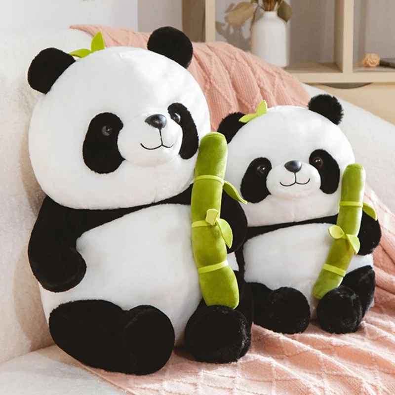 Stuffed Animal Panda Toy Holding Bamboo- Soft Comfortable Panda Early Education Toddler Toy Home Decors QX2D
Stuffed Animal Panda Toy Holding Bamboo- Soft Comfortable Panda Early Education Toddler Toy Home Decors QX2D