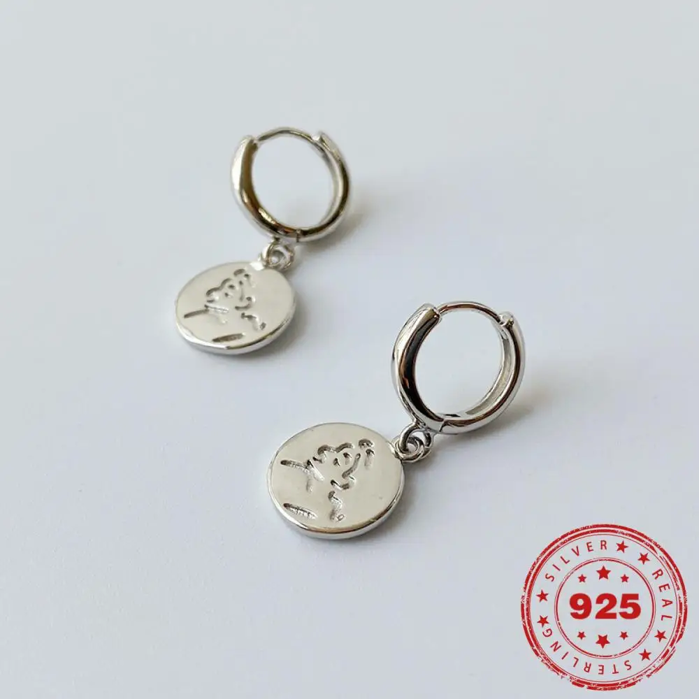 HOYON S925 Silver Retro Portrait Brand Earrings, Personalized Pendant Earrings, Fashionable Wild Style Earrings
HOYON S925 Silver Retro Portrait Brand Earrings, Personalized Pendant Earrings, Fashionable Wild Style Earrings