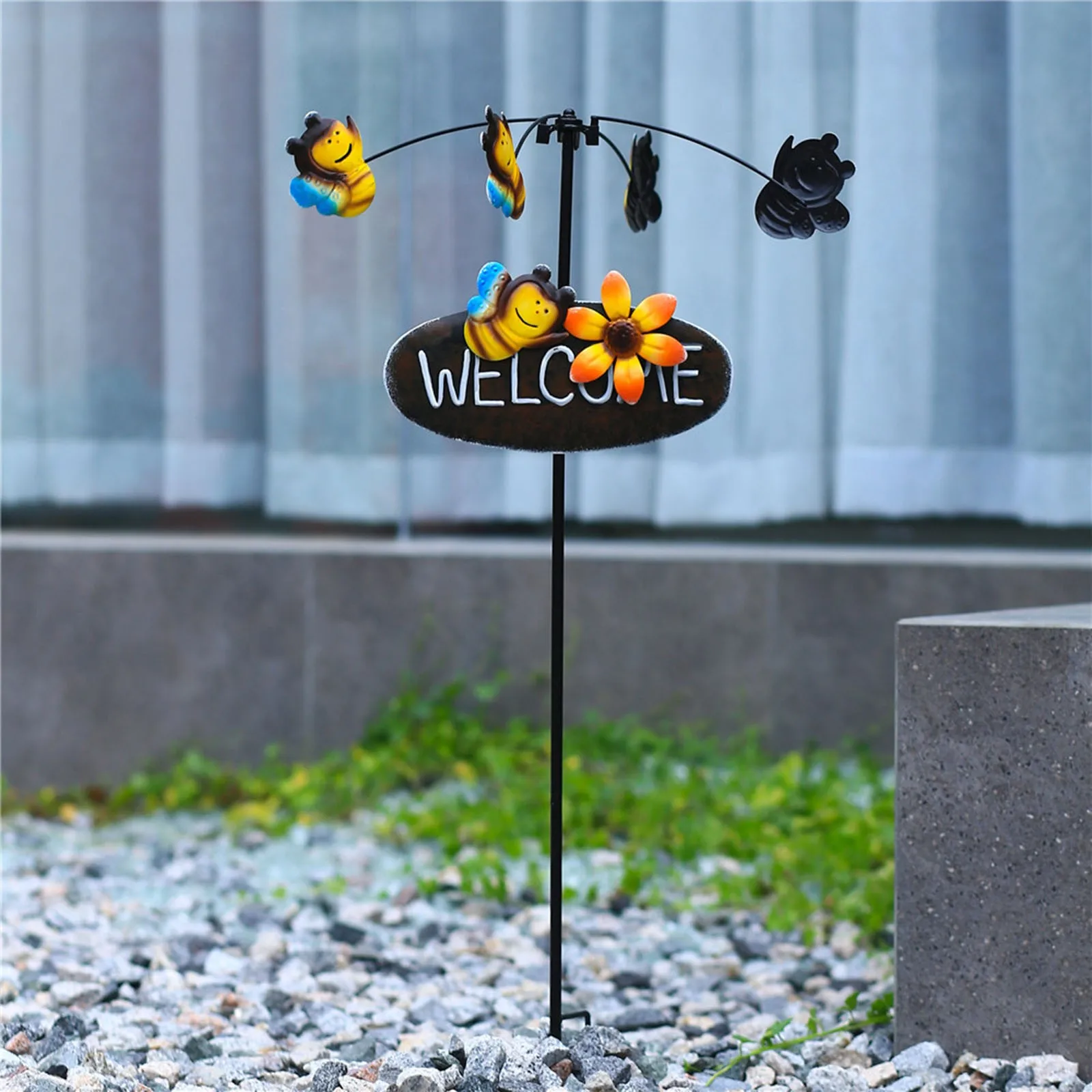 Lawn Lights Color Courtyard Welcome Wind Sign Housewarming Creative Windmill Decor Spinners Porch Gift Garden Ornament Rotating
Lawn Lights Color Courtyard Welcome Wind Sign Housewarming Creative Windmill Decor Spinners Porch Gift Garden Ornament Rotating