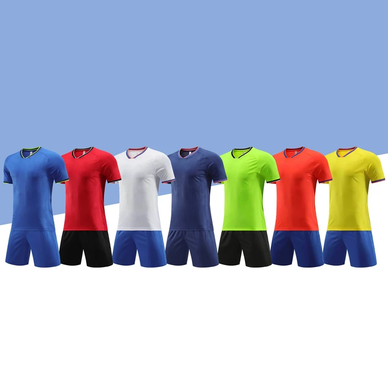 Custom Football Jersey Men's T-shirt Shorts Children Sports Suit School Match Training Uniform Soccer Sets Print Team Name 5031
Custom Football Jersey Men's T-shirt Shorts Children Sports Suit School Match Training Uniform Soccer Sets Print Team Name 5031
