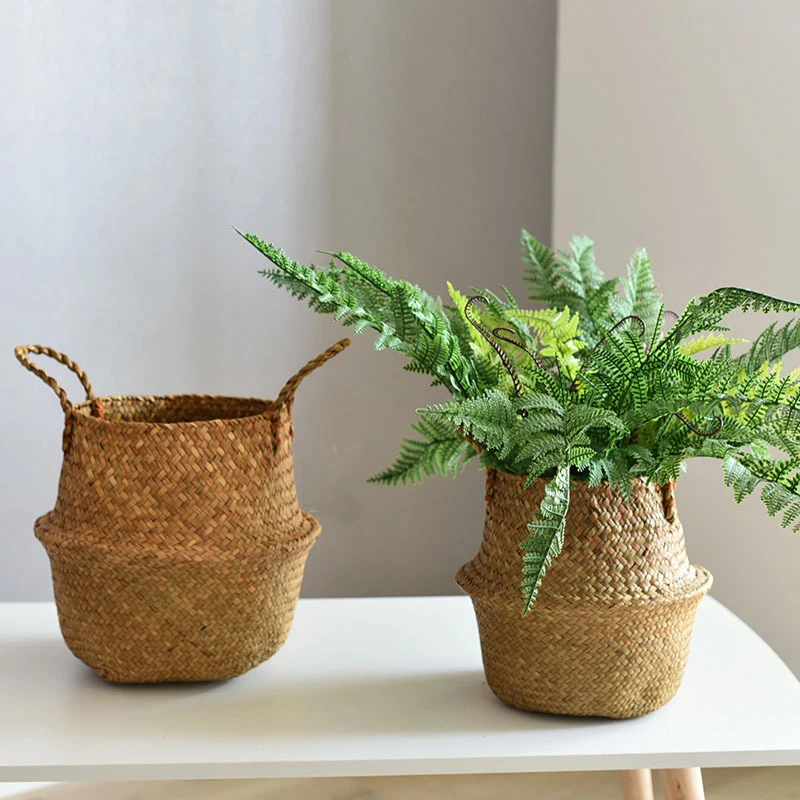 Laundry Baskets Flower Wicker Storage Basket Decorative Basket Rattan Flower Pot Garden Planters Household Organizer
Laundry Baskets Flower Wicker Storage Basket Decorative Basket Rattan Flower Pot Garden Planters Household Organizer