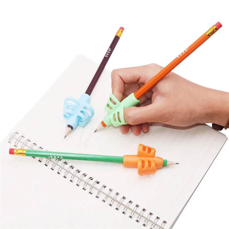 3 Pcs Children Writing Pencil Pen Holder Kids Learning Practise Silicone Pen Aid Posture Correction Device for Students
3 Pcs Children Writing Pencil Pen Holder Kids Learning Practise Silicone Pen Aid Posture Correction Device for Students