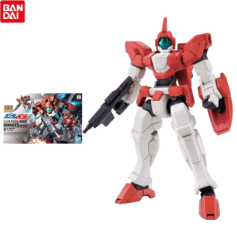 Bandai Gundam Model Kit Anime Figure HG AGE 16 1/144 RGE-B890 Genoace 2 Genuine Gunpla Model Action Toy Figure Toys for Children
Bandai Gundam Model Kit Anime Figure HG AGE 16 1/144 RGE-B890 Genoace 2 Genuine Gunpla Model Action Toy Figure Toys for Children