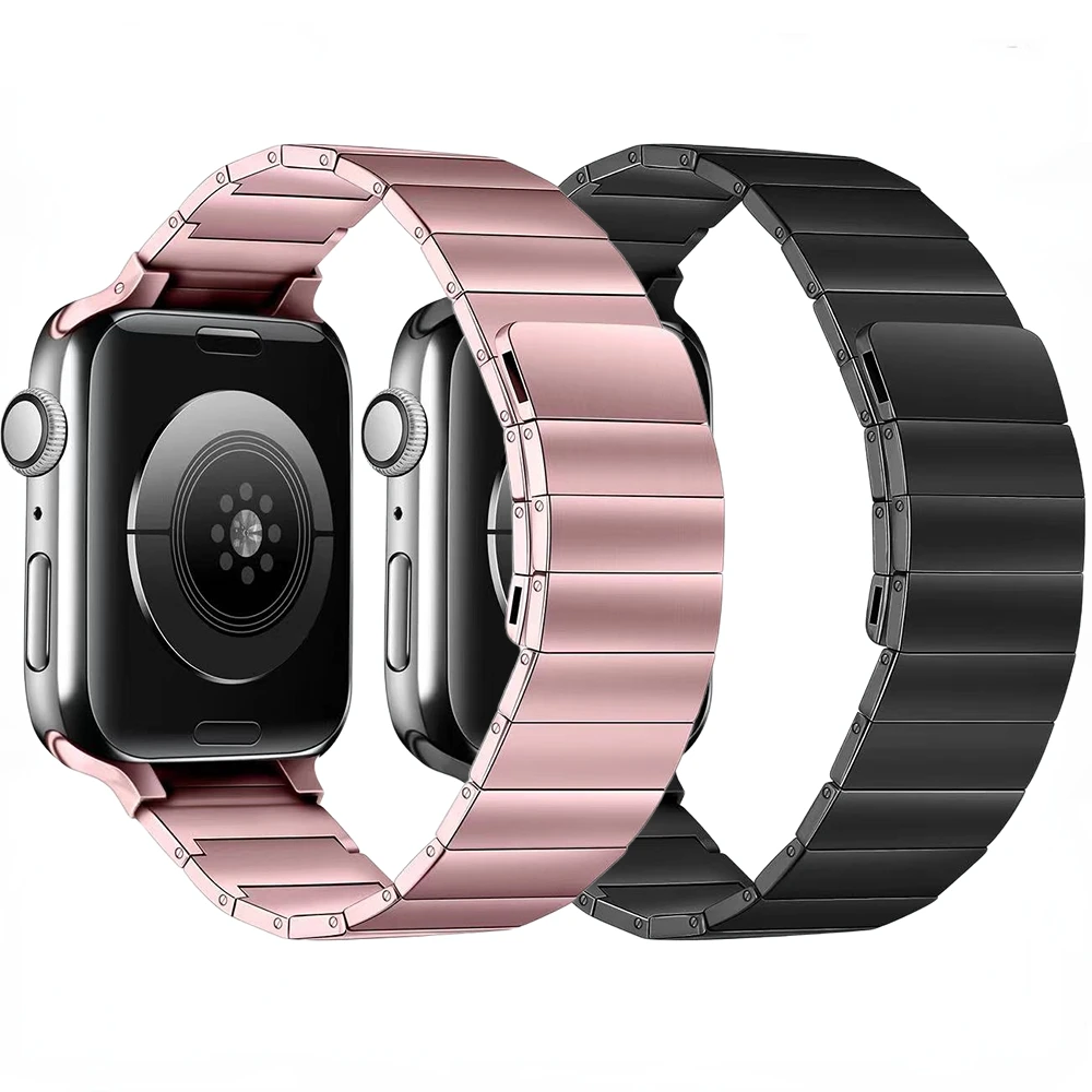 Metal Bracelet for Apple Watch Band 49mm 45mm 44mm 42 41mm 40mm Stainless Steel Magnetic Loop Wristband for iWatch Ultra 87654SE
Metal Bracelet for Apple Watch Band 49mm 45mm 44mm 42 41mm 40mm Stainless Steel Magnetic Loop Wristband for iWatch Ultra 87654SE