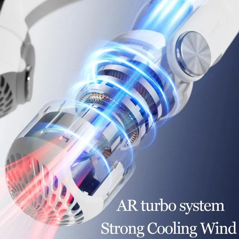 Safe And Non Blocking Hair Student Vaneless Fan Suspended Small Neck Fan Rapid Cooling Paired With Jet Fan Blades Portable
Safe And Non Blocking Hair Student Vaneless Fan Suspended Small Neck Fan Rapid Cooling Paired With Jet Fan Blades Portable