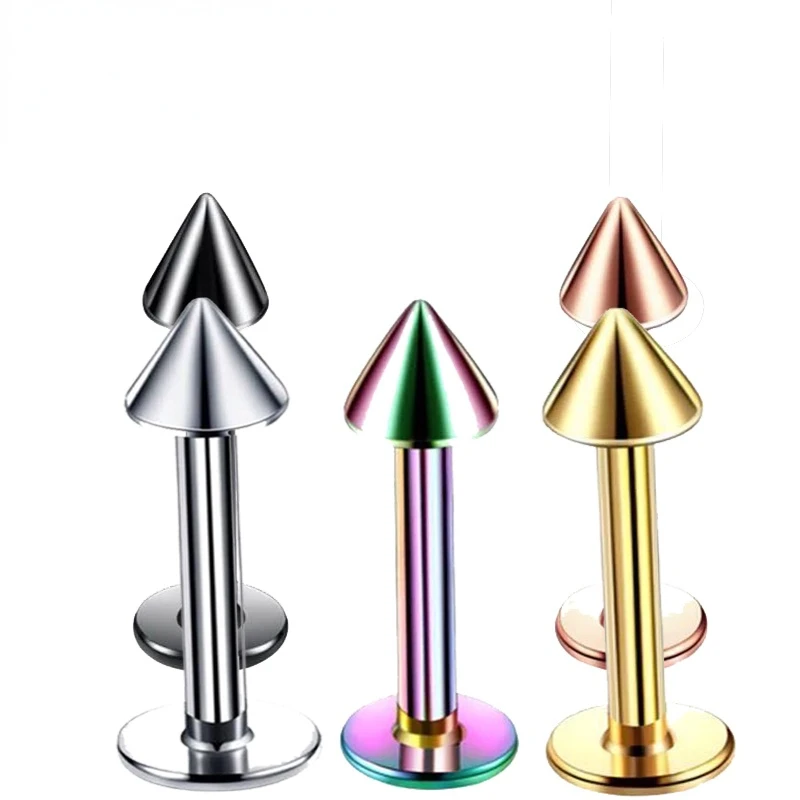 1PC G23 Titanium Labret Stud Rings Ear Cartilage Earrings Helix Tragus Lip Piercing Fashion Body Jewelry
1PC G23 Titanium Labret Stud Rings Ear Cartilage Earrings Helix Tragus Lip Piercing Fashion Body Jewelry