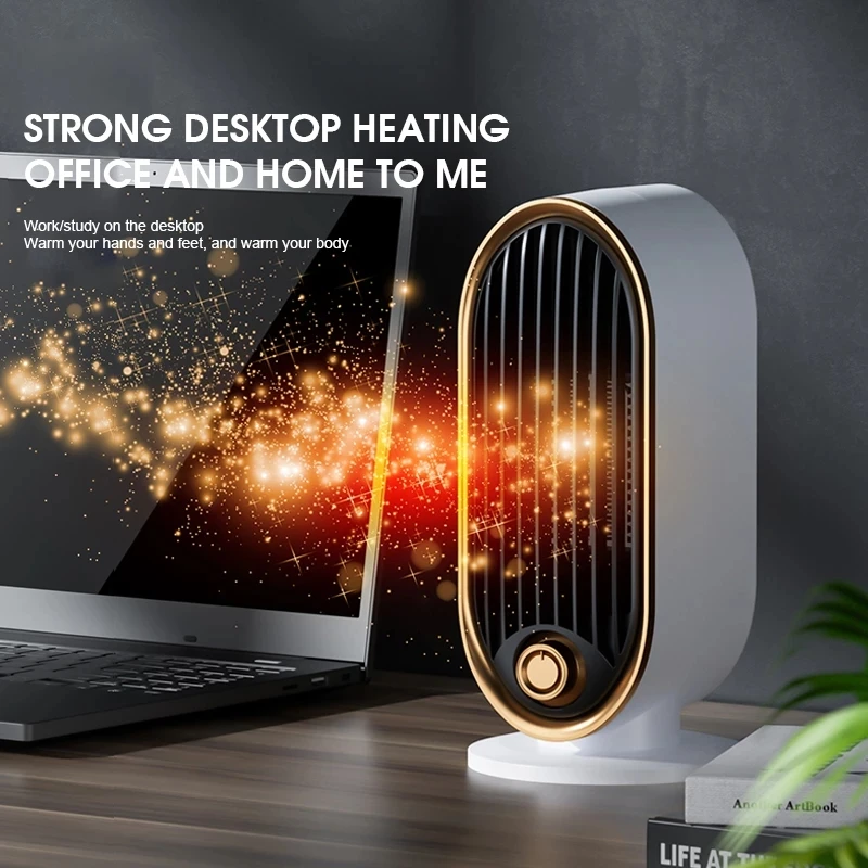 Electric Heater Portable Desktop Fan Heater PTC Ceramic Heating Warm Air Blower Home Office Warmer Machine For Winter 800W
Electric Heater Portable Desktop Fan Heater PTC Ceramic Heating Warm Air Blower Home Office Warmer Machine For Winter 800W