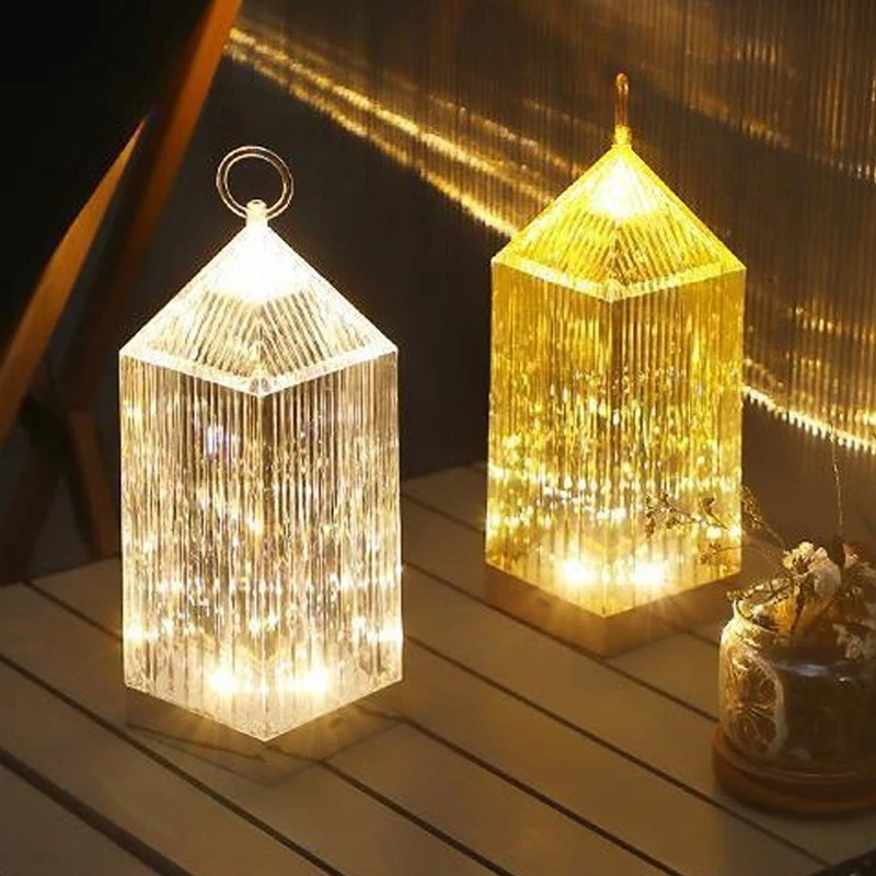 

Pagoda Lampshade LED night light modern table lamp desk light Atmosphere indoor lighting home decor for bedroom bedside