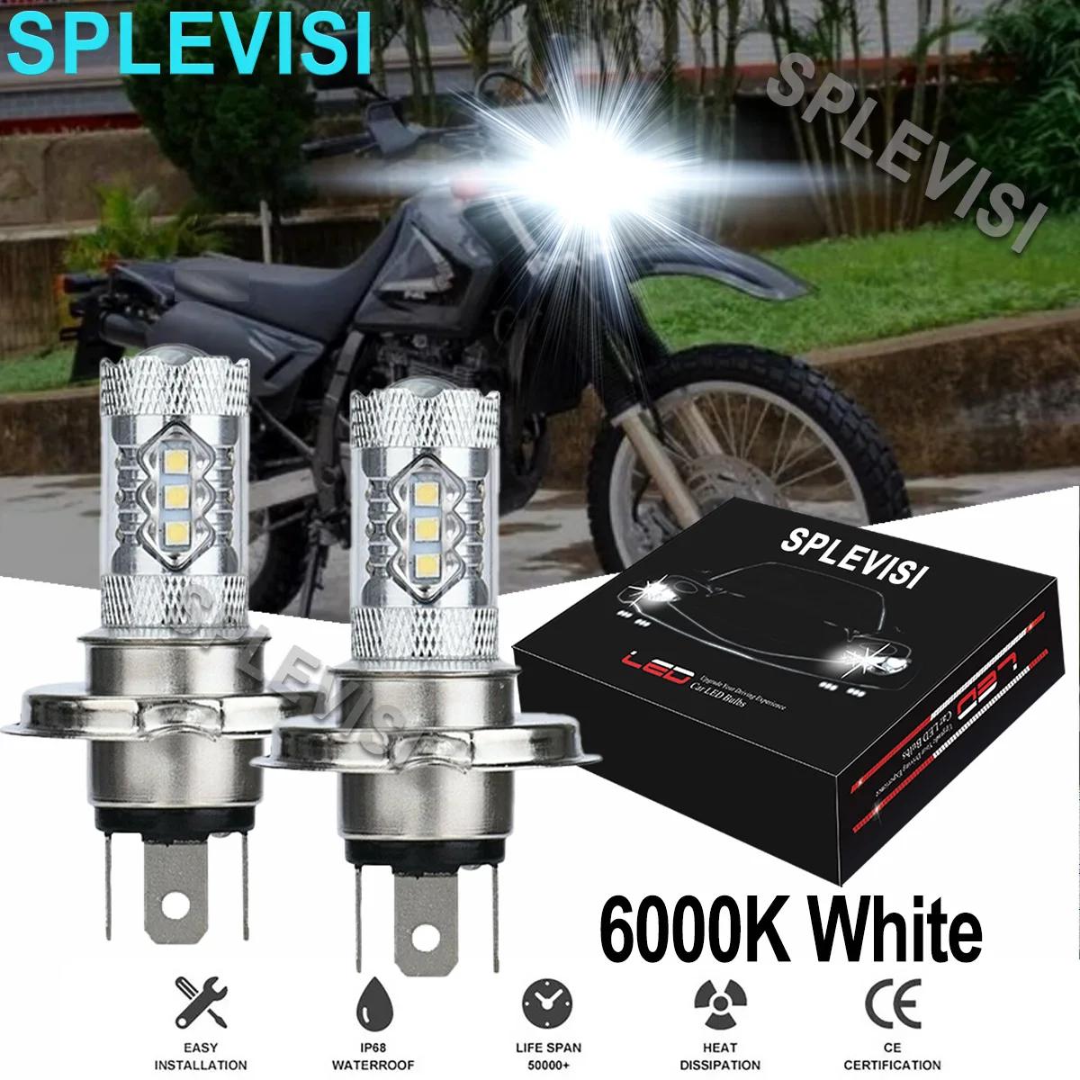 2 шт. 6000K белая 80 Вт светодиодная фара для мотоцикла Suzuki DR650SE DR650 SE 1990-2010 2011 2012 2013 2014 2015 2016 2017 2018 2019
2 шт. 6000K белая 80 Вт светодиодная фара для мотоцикла Suzuki DR650SE DR650 SE 1990-2010 2011 2012 2013 2014 2015 2016 2017 2018 2019