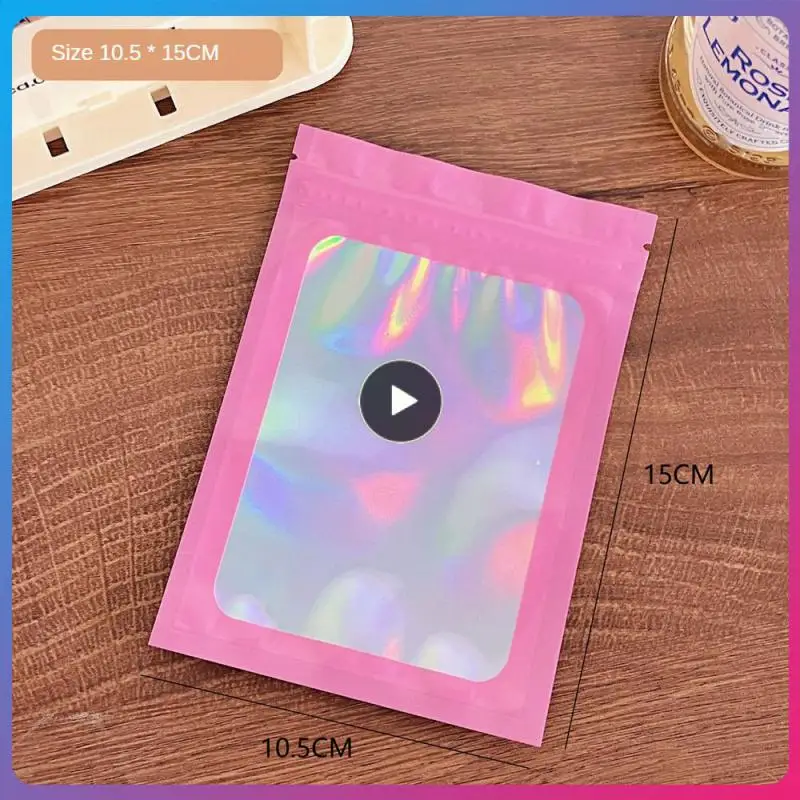 Illusory Color Rainbow Self Sealing Bag Plastics Reusable Opp Bag Multi Purpose Sealing Pocket Nail Packaging Bag Laser Color
Illusory Color Rainbow Self Sealing Bag Plastics Reusable Opp Bag Multi Purpose Sealing Pocket Nail Packaging Bag Laser Color