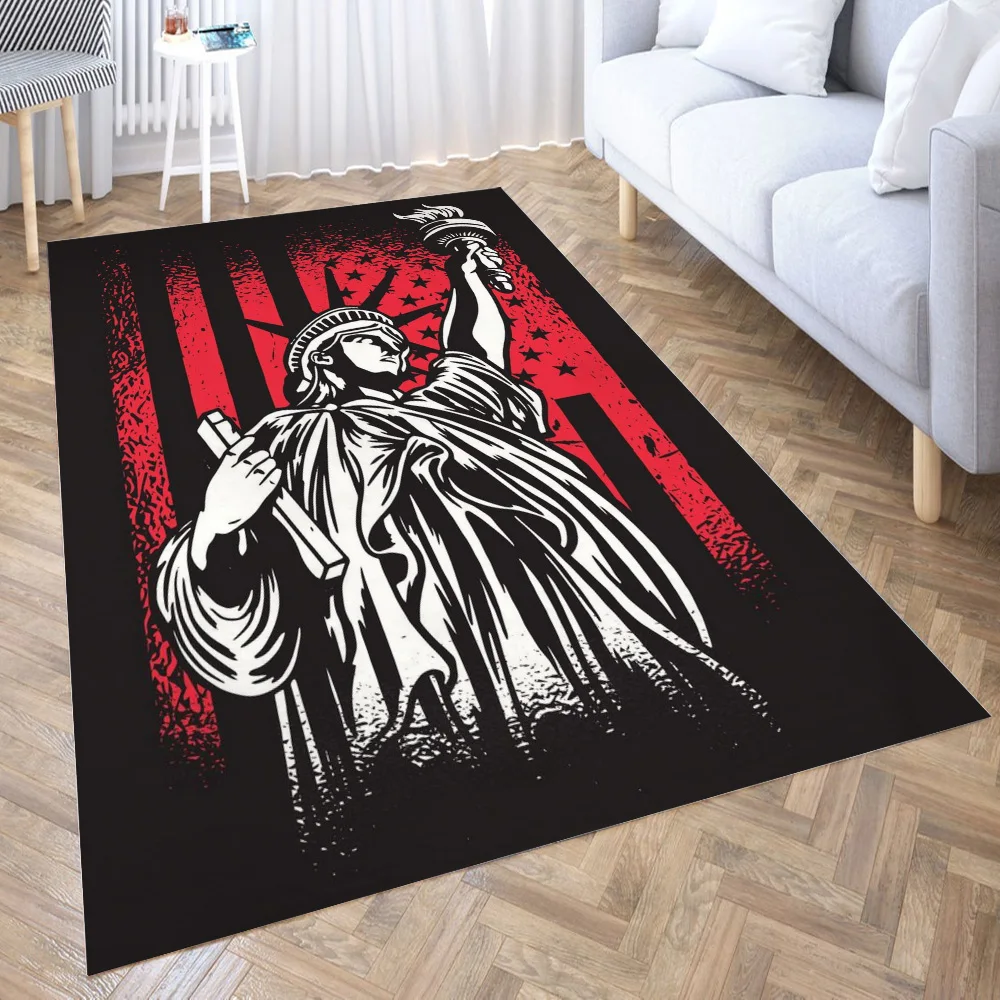 Lady Liberty Rug Floor Mats Carpet for Living Room Doormat Plush Non-slip Chair Mat Bathroom Carpet Furry Carpet In The Bedroom
Lady Liberty Rug Floor Mats Carpet for Living Room Doormat Plush Non-slip Chair Mat Bathroom Carpet Furry Carpet In The Bedroom