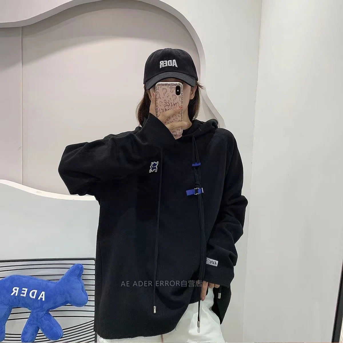 ADER ERROR High Quality Little Monster Embroidered Hooded Pullover for Men and Women Couples Loose Casual Oversized Top Hoodie
ADER ERROR High Quality Little Monster Embroidered Hooded Pullover for Men and Women Couples Loose Casual Oversized Top Hoodie
