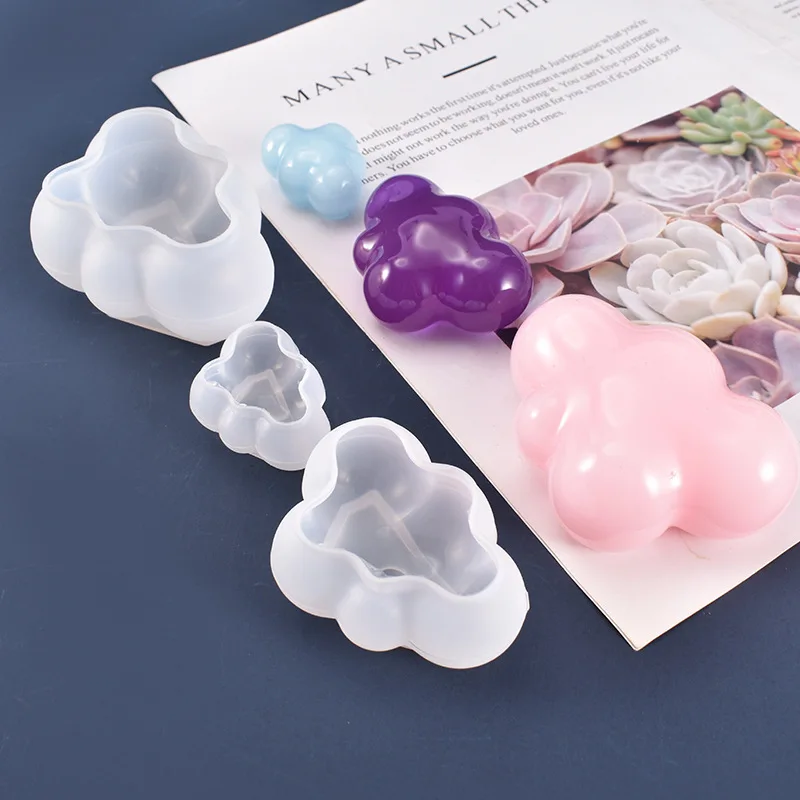 3D Cloud Shape Candle Silicone Mold Chocolate Ice Cube Mould Pudding Candy Soap Candle Molds Soap Making Mold Epoxy Resin Molds
3D Cloud Shape Candle Silicone Mold Chocolate Ice Cube Mould Pudding Candy Soap Candle Molds Soap Making Mold Epoxy Resin Molds