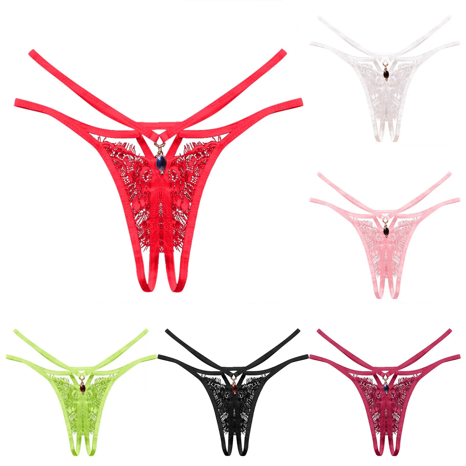 Women Lace Sexy Thong Ladies Belt Ultra Thin Hollow Panties Open File Underwear Strap pendant bead string Lingerie thong hot
Women Lace Sexy Thong Ladies Belt Ultra Thin Hollow Panties Open File Underwear Strap pendant bead string Lingerie thong hot