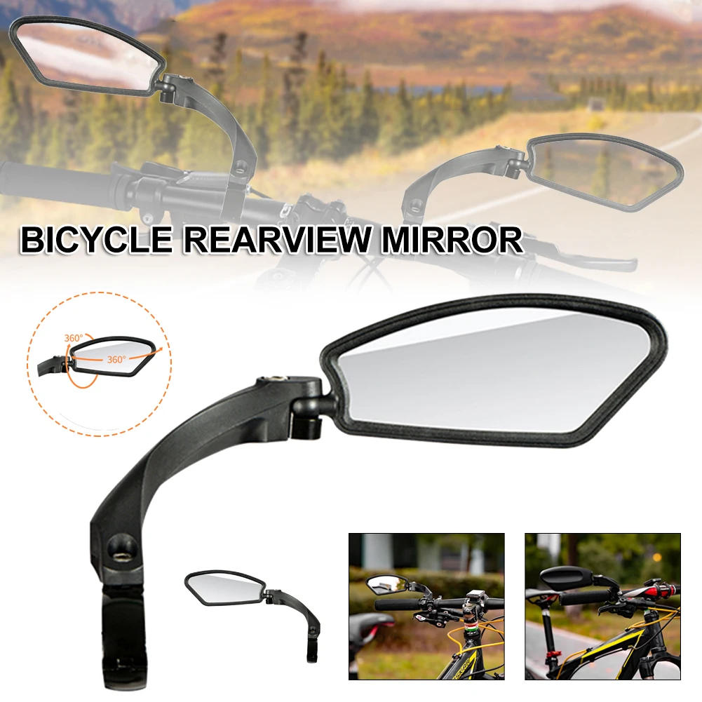 MTB Bike Rearview Mirror 360° Rotation Adjustable Wide Range Back Sight Reflector Bicycle Handlebar Rear View Mirror Bike Parts
MTB Bike Rearview Mirror 360° Rotation Adjustable Wide Range Back Sight Reflector Bicycle Handlebar Rear View Mirror Bike Parts