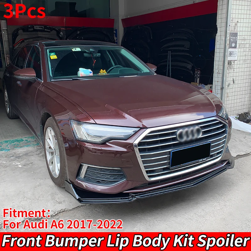 Car Accessories Front Bumper Lip Body Kit Chin Guard Diffuser Cover Deflector ABS For Audi A6L 2017 2018 2019 2020 2021 2022
Car Accessories Front Bumper Lip Body Kit Chin Guard Diffuser Cover Deflector ABS For Audi A6L 2017 2018 2019 2020 2021 2022