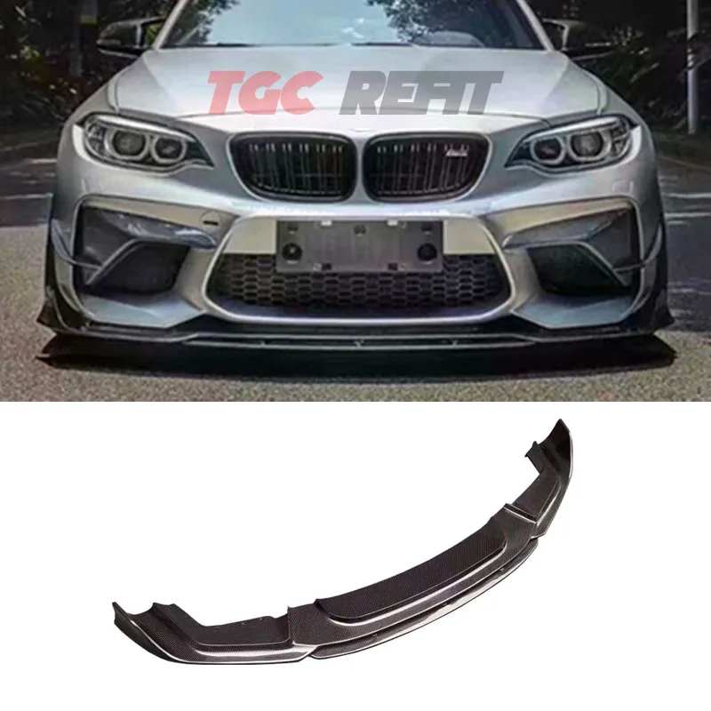 Carbon Fiber Front Bumper Lip Spoiler Splitters Chin Apron For BMW 2 Series F87 M2 Bumper Shovel Guard Plate Car Styling
Carbon Fiber Front Bumper Lip Spoiler Splitters Chin Apron For BMW 2 Series F87 M2 Bumper Shovel Guard Plate Car Styling