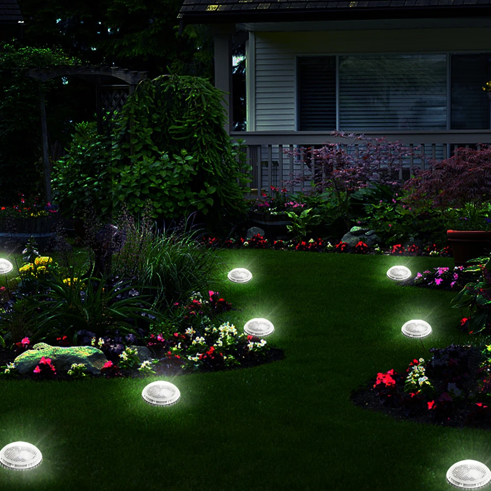 Delicate Design Underground Lamps 8 LED Buried Solar Garden Under Ground Light Waterproof Outdoor Yard Wall Lamp
Delicate Design Underground Lamps 8 LED Buried Solar Garden Under Ground Light Waterproof Outdoor Yard Wall Lamp