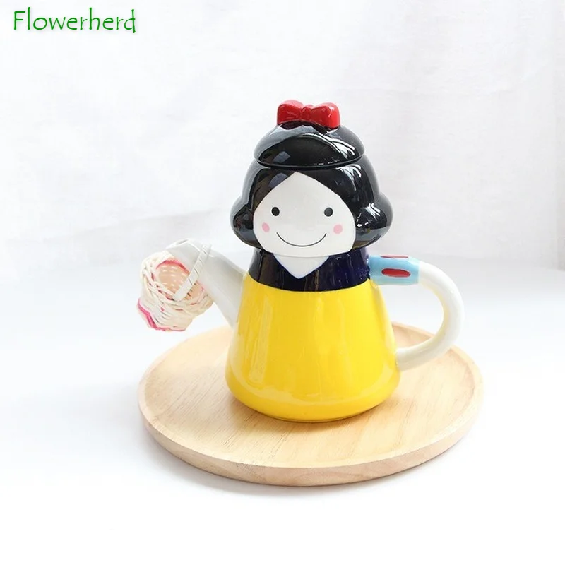 Japanese Tea Set Cartoon 3D Princess Tea Pot and Cup Set Tea Infuser Ceramic Teapot and Tea Cup Hand-painted Creative Teaware
Japanese Tea Set Cartoon 3D Princess Tea Pot and Cup Set Tea Infuser Ceramic Teapot and Tea Cup Hand-painted Creative Teaware