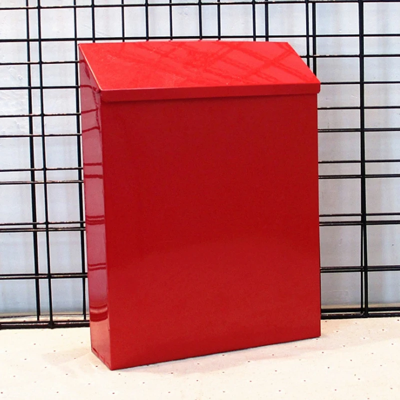 Home Mailbox Garden Mail Box Lockable Post Box With Key Lock Letter Box Outdoor Yard Door Porch Hanging Decoration
Home Mailbox Garden Mail Box Lockable Post Box With Key Lock Letter Box Outdoor Yard Door Porch Hanging Decoration