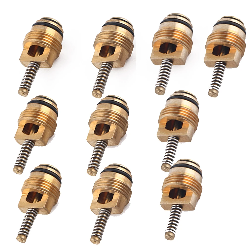 Car Interior Tool A/C Valve Tool 10pcs A/C Valve Core Brass Parts Backwards Compatible With R-134A & R-12 Systems
Car Interior Tool A/C Valve Tool 10pcs A/C Valve Core Brass Parts Backwards Compatible With R-134A & R-12 Systems