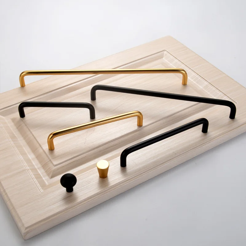 522mm Long Solid Handles for Drawers Aluminum Champagne Gold/Black Simple Kitchen Furniture Cabinet Door Handles Pulls
522mm Long Solid Handles for Drawers Aluminum Champagne Gold/Black Simple Kitchen Furniture Cabinet Door Handles Pulls