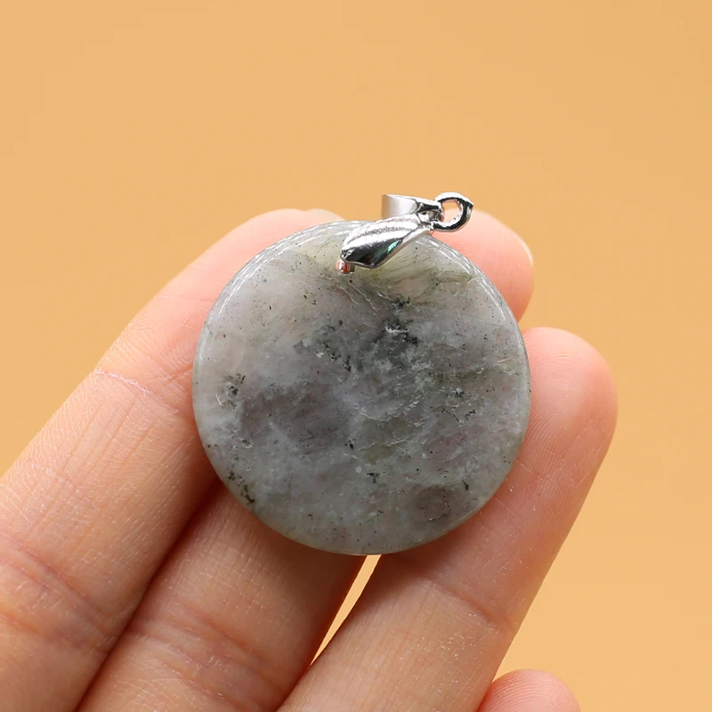 Natural Flash Stone Pendant Handmade Round Gemstone Charms for Jewelry Making DIY Men Women Necklaces Earrings Accessories Gifts
Natural Flash Stone Pendant Handmade Round Gemstone Charms for Jewelry Making DIY Men Women Necklaces Earrings Accessories Gifts